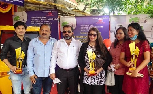 Grand Opening Ceremony Of SILVELINE Electric Two And Three Wheelers In Mira Road  Product Of  SILVELINE  POWER  STATION  – F S ENTERPRISE  Authorised Dealer Appointed For Mira Road