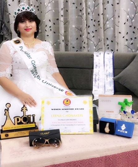 Leena Honakeri Me Royal India Mrs. Asia Classic-2018