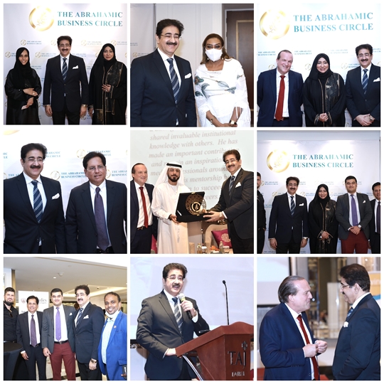Media Guru Dr Sandeep Marwah Honoured In UAE