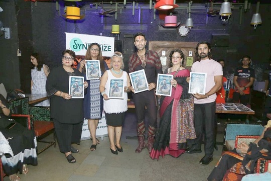 Synergize fashion & lifestyle magazine Launch by Sandip Soparrkar Shobha Arya Renuka Bangard and Reema Bahl