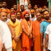 Ravindra K Dwivedi  the national president of Vishwa Hindu Seva Sangh  Appeals for the protection of Hindus from Ayodhya the city of Ram