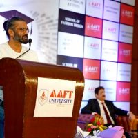 AAFT University Session 2022 Inaugurated by Suniel Shetty