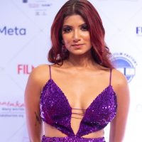Purple Girl  AASTHA SHARAN Sweeps 2022 Filmfare South Red Carpet With Her Hotness