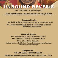 UNBOUND REVERIE An Exhibition of Paintings by 3 contemporary artists in Nehru Centre Art Gallery