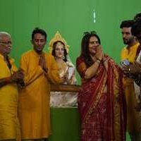 विधिवत पूजा व मुहूर्त के साथ शुरू हुई निर्माता दिलीप सोनकर के धारावाहिक “काशी विश्वनाथ” की शूटिंग