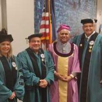 Prof Dr Madhu Krishan  The Eminent Scientist  AUGP USA  Honoured Doctrate Degrees To Great Leaders In New York At Seminar On Global Peace  And Sustainable Development