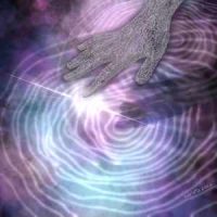 Karlette Joseph abstract artist hailing from Mumbai displaying her unique one of a kind Esoteric Abstract Art at Jehangir Art Gallery