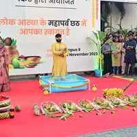 KIIT में मनाई गई छठ पूजा