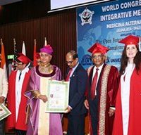 Eminent  Scientist Prof. Dr. MADHU KRISHAN, Chairman Of The American University USA ( AUGP  USA ) , UNUGP & UNGDO   In 1 Week  Peace Mission In Sri Lanka