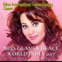 Miss International Peace Beauty Queen 2024 Awarded To Angel Tetarbe By Indo European Council