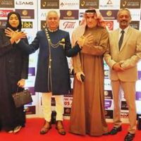 Eminent Scientist, His Eminence Prof. Dr. MADHU KRISHAN In Peace Mission In UAE & Honoured Royal Families Of UAE With Human Excellence Platinum Awards From  The American University USA (AUGP USA)