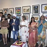 YELLOW CANVAS 2024- 4th Edition Of Group Art Exhibition Coordinated By Mr. Sohan Kumar Choudhary In Kamalnayan Bajaj Art Gallery