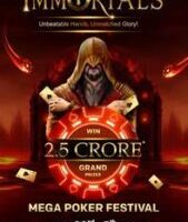 Deltin Royale To Host IMMORTALS, India’s Premier Mega Poker Festival