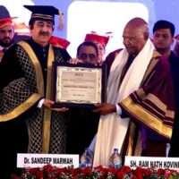 Former President Ram Nath Kovind Graces Historic Convocation at Asian Education Group