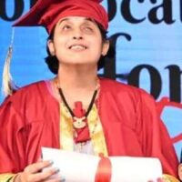 Mamta Namdev Tambe A Visually Handicap Inspirational Personality  From A Banker To Receiving Honourary Doctorate From USA.