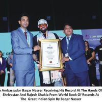 153 Cyclists. One Nation. Suniel Shetty & Amruta Fadnavis Power Baqar Nasser’s Historic Record Spin