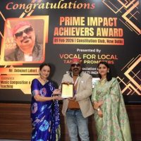 Music Director Debojit Lahiri Honored With The Iconic Business Award 2026 At The Hands Of Preeti Jhangiani