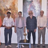 “Timeless Kashi” Solo Show Of Paintings By Renowned Artist Santosh Kumar Sandilya At Kamalnayan Bajaj Art Gallery