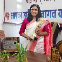 दतिया जिले की रीना गौतम को मिला भारत गौरव सम्मान l